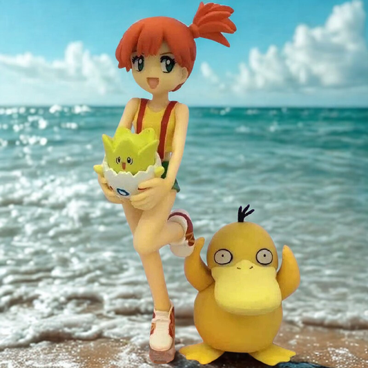 Ondine Togepy et Psykokwak Version Jap (Pokémon)