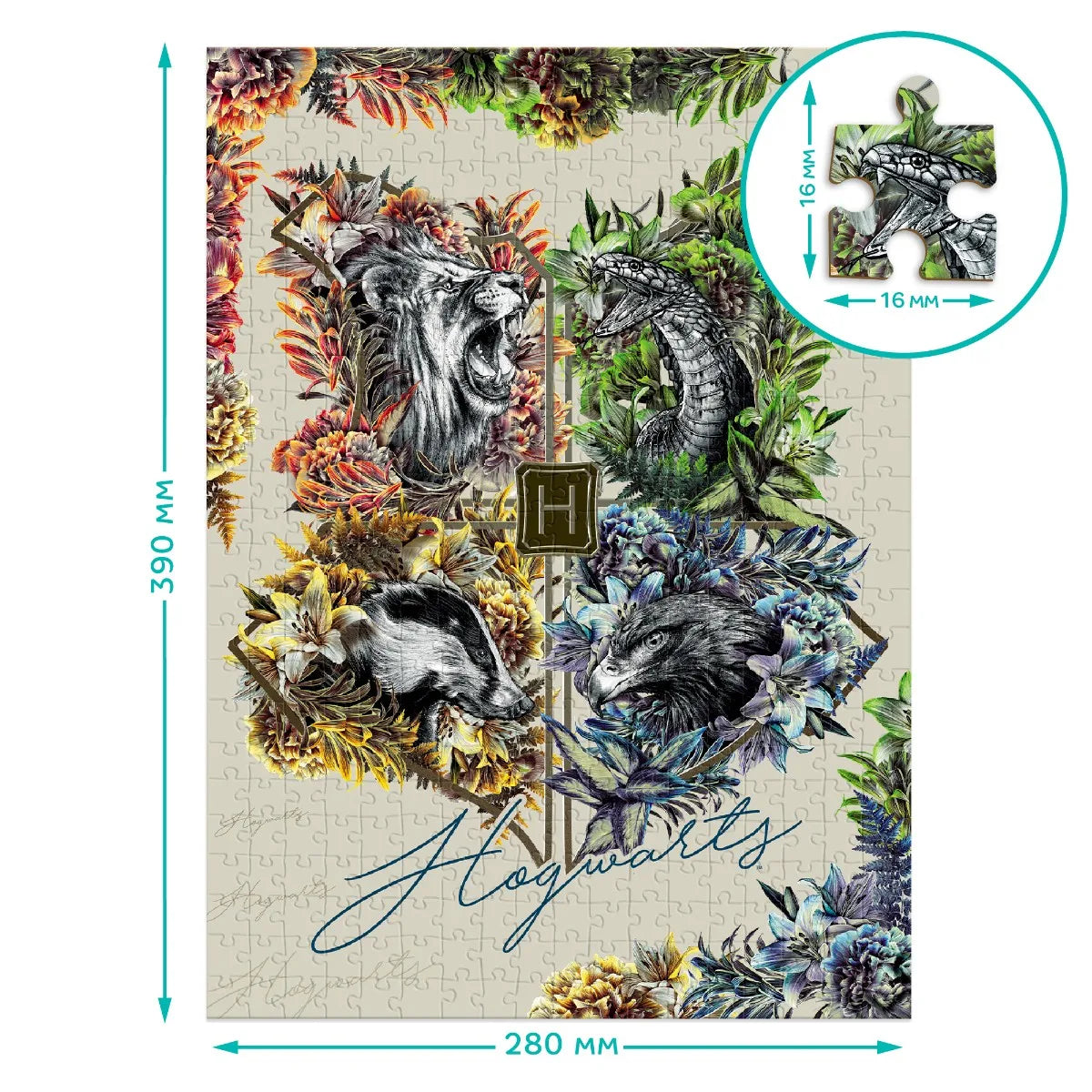 Harry potter Hogwarty Edition Puzzle