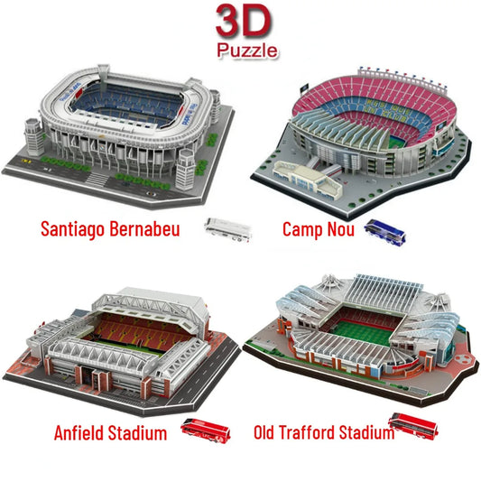 Stade de Football en 3D