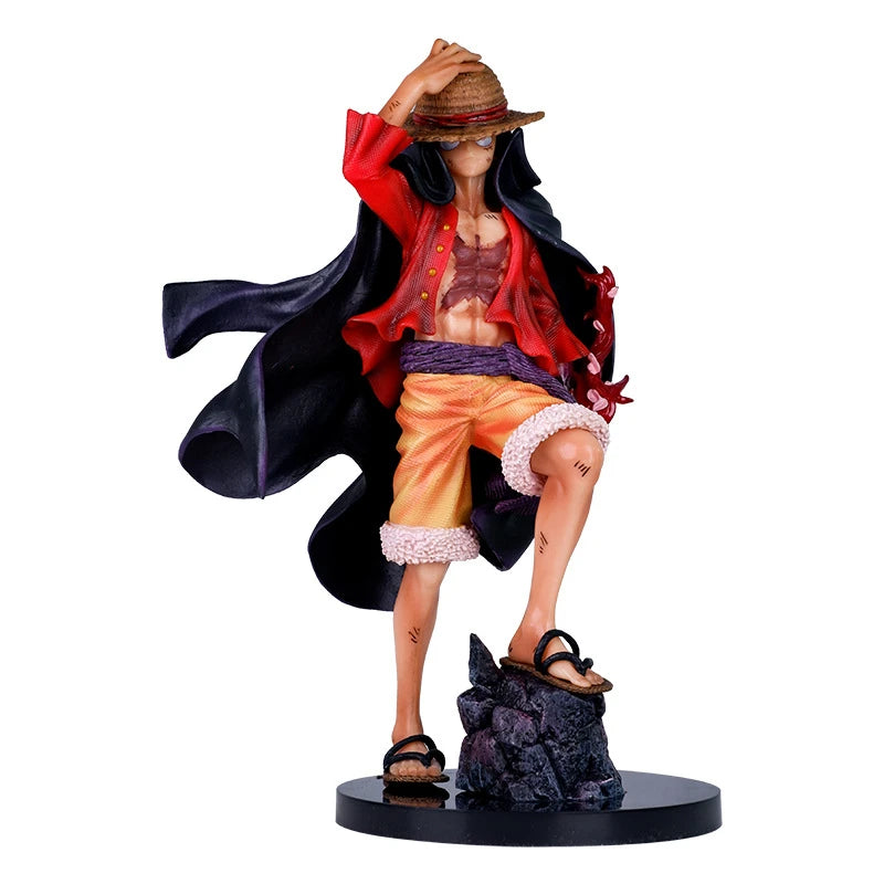 Luffy - One Piece Luffy (version avec cape et flamme)