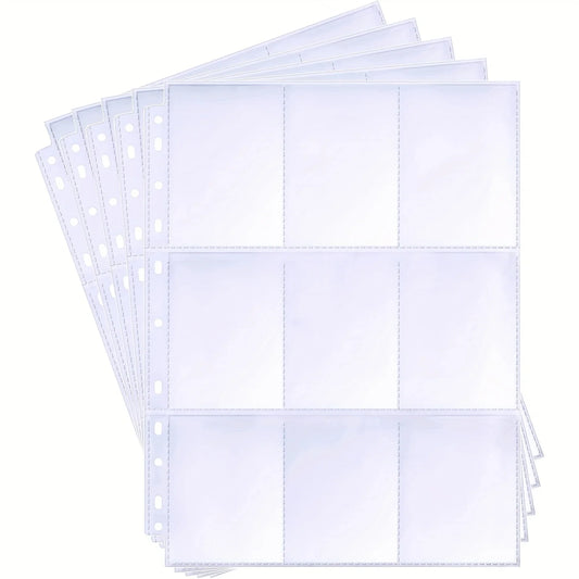 Pochettes de Rangement Transparentes A4 (10, 30, 50 pièces)