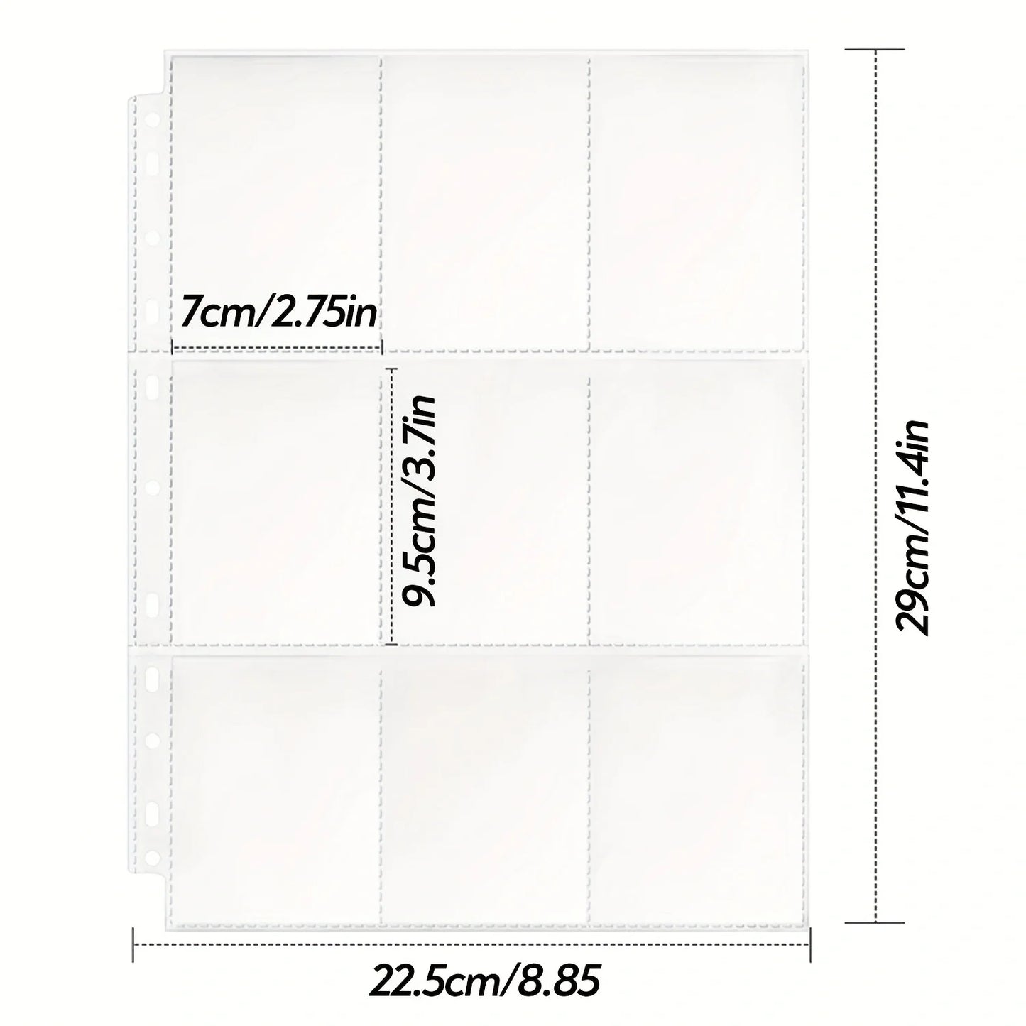 Pochettes de Rangement Transparentes A4 (10, 30, 50 pièces)