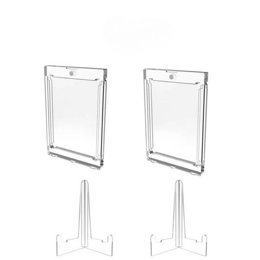 Protection pour Cartes à Collectionner avec Supports en Acrylique