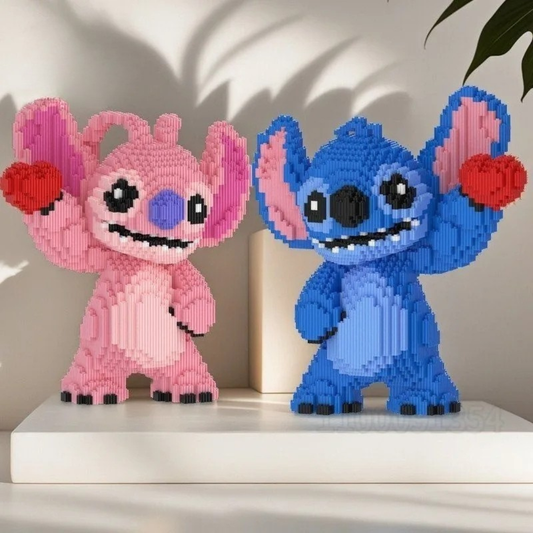 Puzzle 3D Stitch Lego